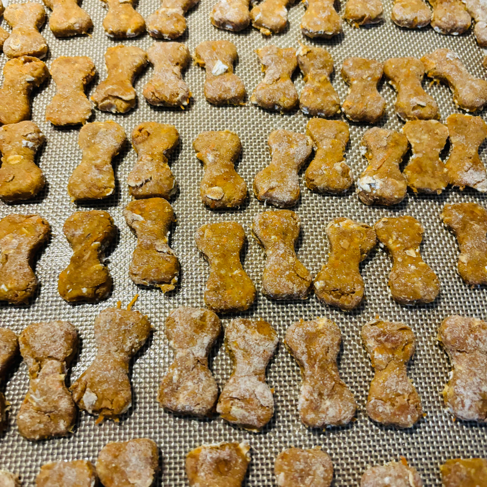 
                      
                        Organic PB Oat Dog Cookies
                      
                    